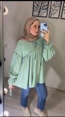 بلوزه منت جرين